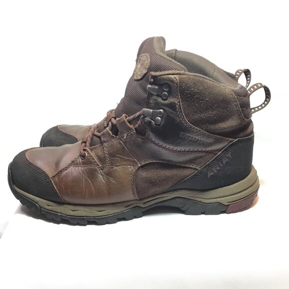 Wmns Ariat Skyline Mid Waterproof Leather Ankle Hiking Boot sz 9.5 B - Picture 1 of 9